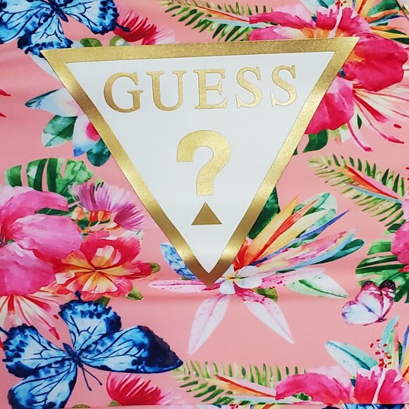 Guess Triangle Logo Two Piece Tankini Swim Suit - Picture 3 of 4